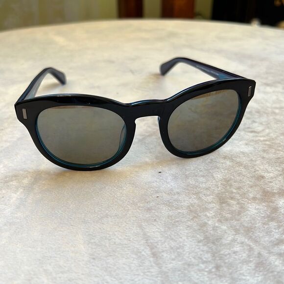 *Marc Jacobs* Iridescent Blue Black Sunnies main image 9